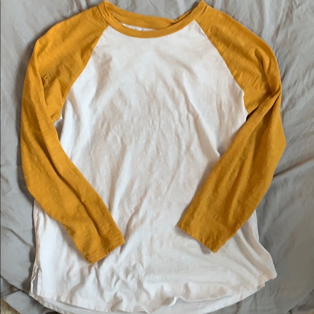Baseball style tee